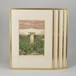 1496 4370 COLOR ETCHINGS